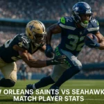 new orleans saints vs seahawks match player stats