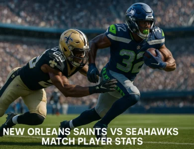 new orleans saints vs seahawks match player stats