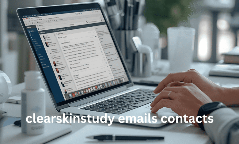 clearskinstudy emails contacts