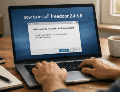 how to install freedoor2.4.6.8
