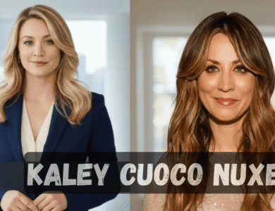 Kaley Cuoco Nuxe
