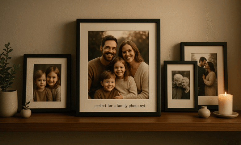 perch for a family photo nyt